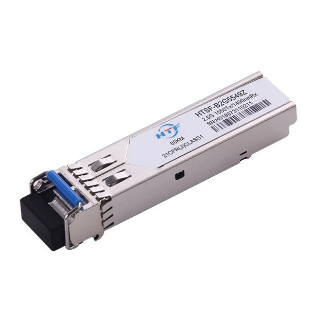 Single mode gbic SFP BIDI 2.5G 5549 80km adó-vevő