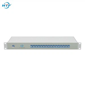 száloptika 16 csatornás dupla szálas DWDM MUX DEMUX