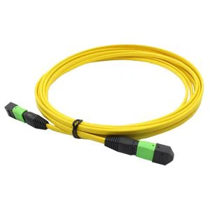 Ethernet patch kábel patchcord MTP OS2 OFNP Female Elite